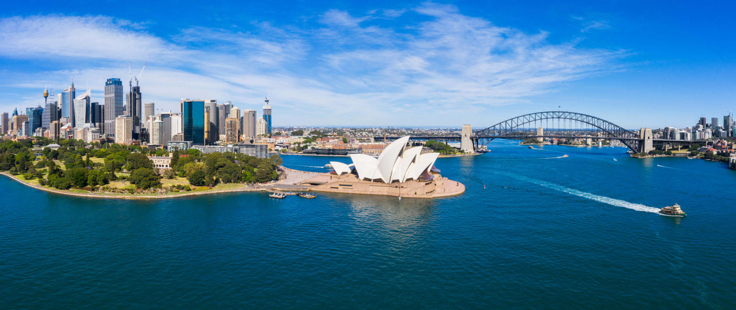 Aerial,View,Of,Sydney,,Australia.,Drone,Shot.,Panorama